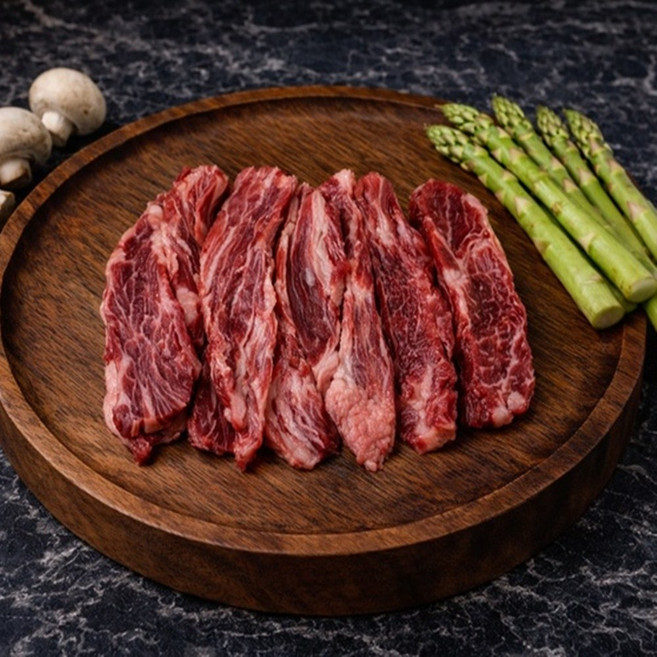 (JJFOOD) 1++ 한우 갈비살 300g 소고기 모듬, 1++한우갈비살 300g, 1개