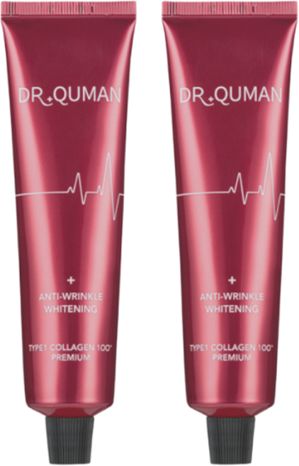 닥터큐먼 프리미엄 TYPE1 콜라겐 크림팩 레드, 2개, 1개입