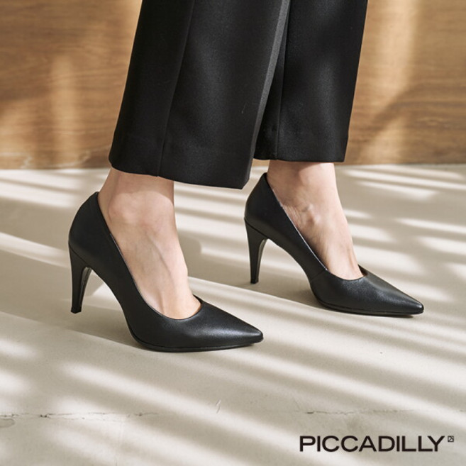 [피카딜리] [PICCADILLY] 749001 펌프스_블랙 (9cm)