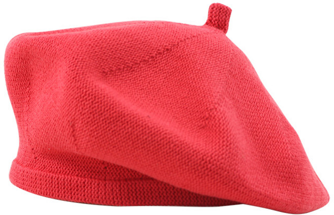 봄 여름 남자 여자 공용 베이직 니트 베레모 빵모자