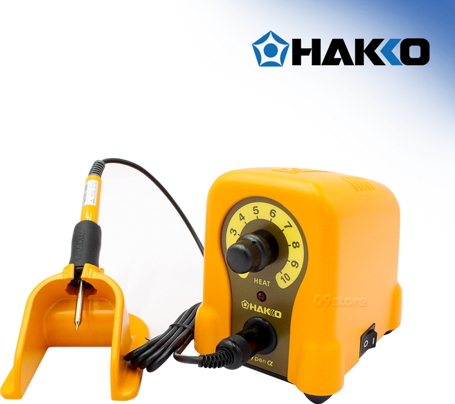 하코 온도조절 우드버닝 인두기 HAKKO FD-210, 1개