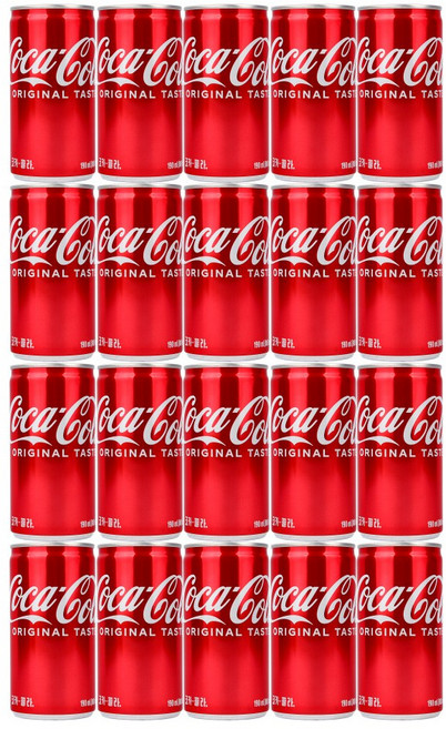 코카콜라, 190ml, 20개