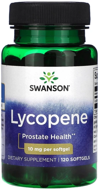 Swanson 라이코펜 10mg 소프트젤 120정, 1개 - 쿠팡