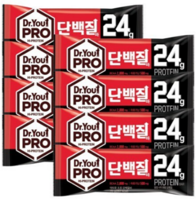닥터유 프로 단백질바 초코클래식, 70g, 8개