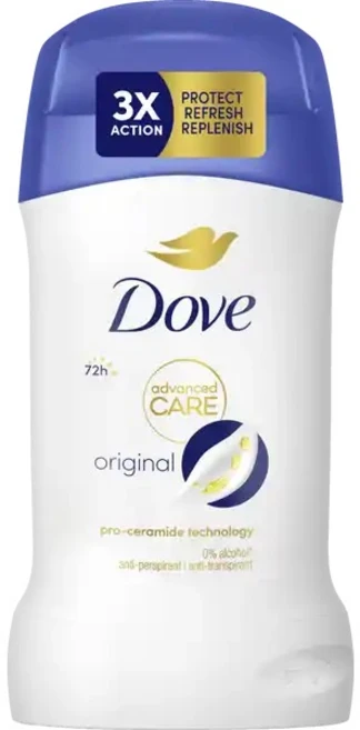 도브 어드밴스드 케어 데오 스틱 오리지널 50ml, 1개 - 쿠팡