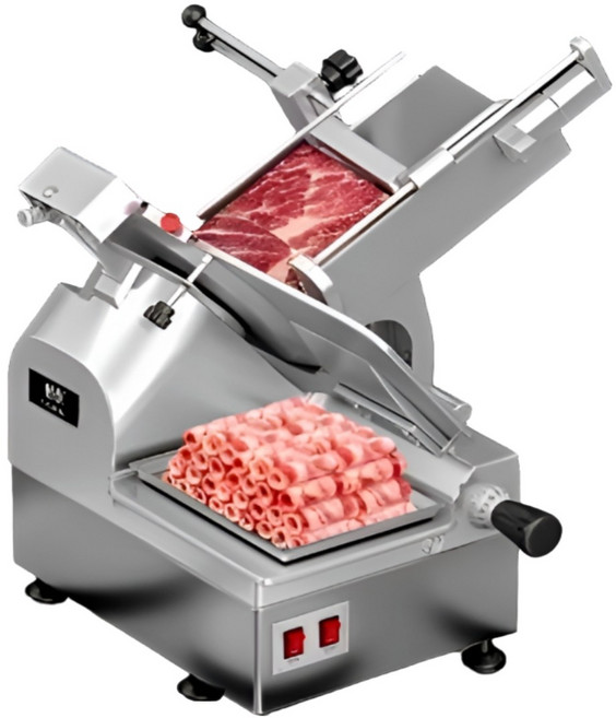 네오플릭 전자동 고기써는기계 육절기 업소용 가정용 냉동 정육점, NF1-10인치전자동