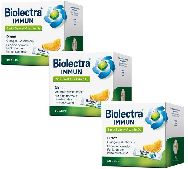 헤어메스 바이오렉트라 이뮨 아연 셀레늄 비타민D 60개 3박스, 3개, 60회분