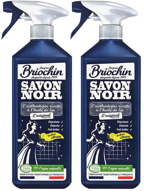 브리오신 블랙솝 사봉 느와르 다목적세정제, 2개, 750ml