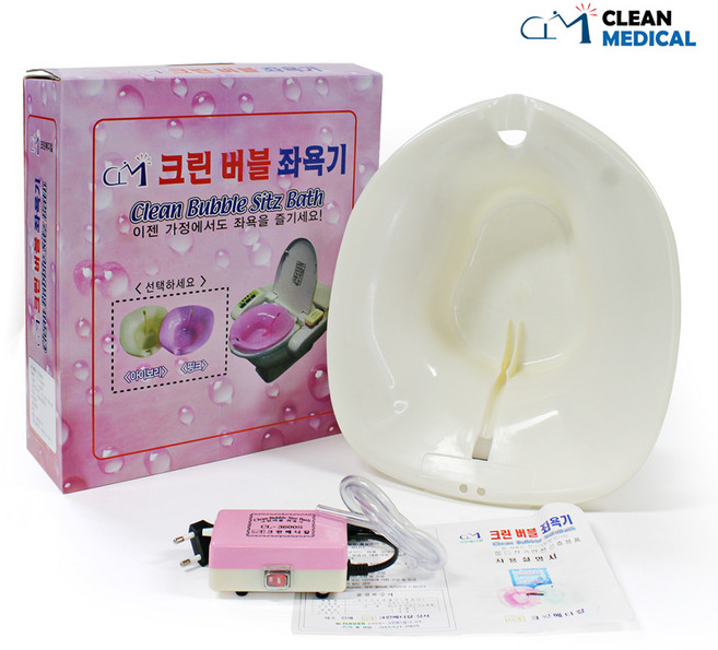 크린메디칼 고급형 버블 좌욕기 CL-3600S, 1개
