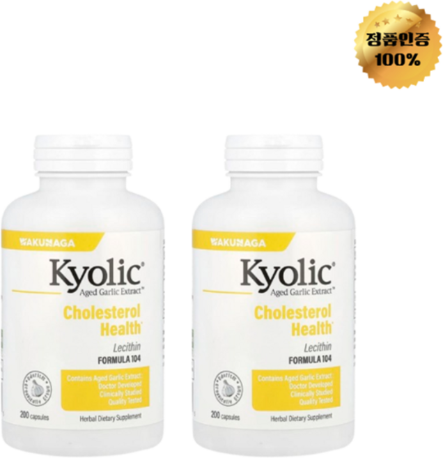 1+1 쿄릭 콜레스테롤 헬스 레시틴 함유 캡슐 200정, 2개