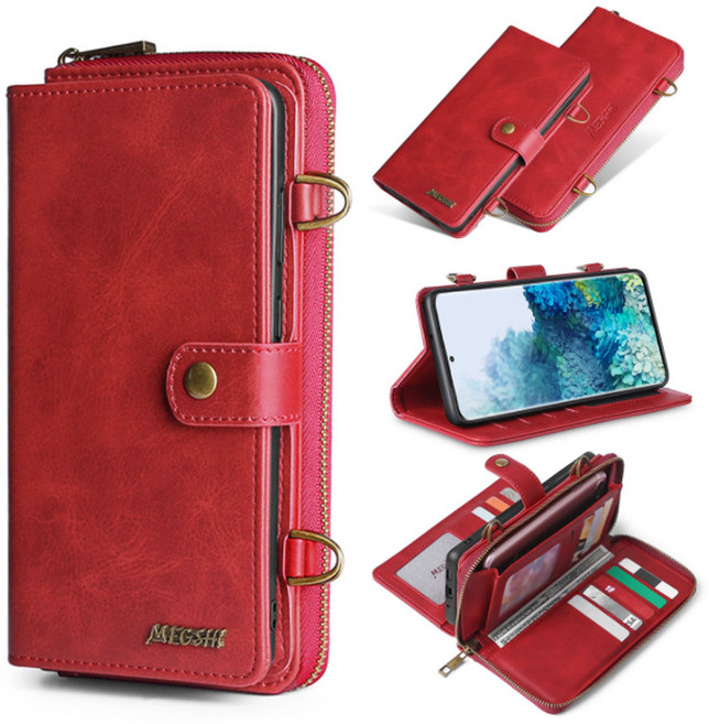 갤럭시 S20FE 클래식 가죽 스트랩 다이어리 케이스 h2479