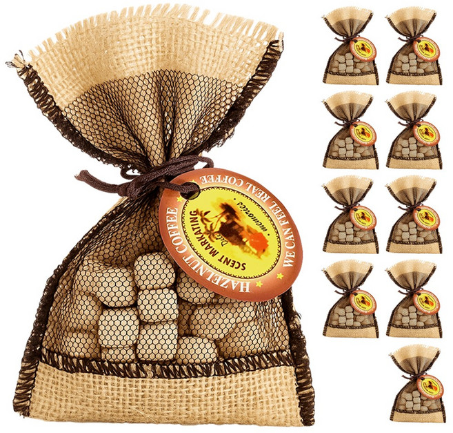 헤즐넛 커피방향제 x(10개)탈취와 향기 차량용 디퓨져, 커피향, 1세트