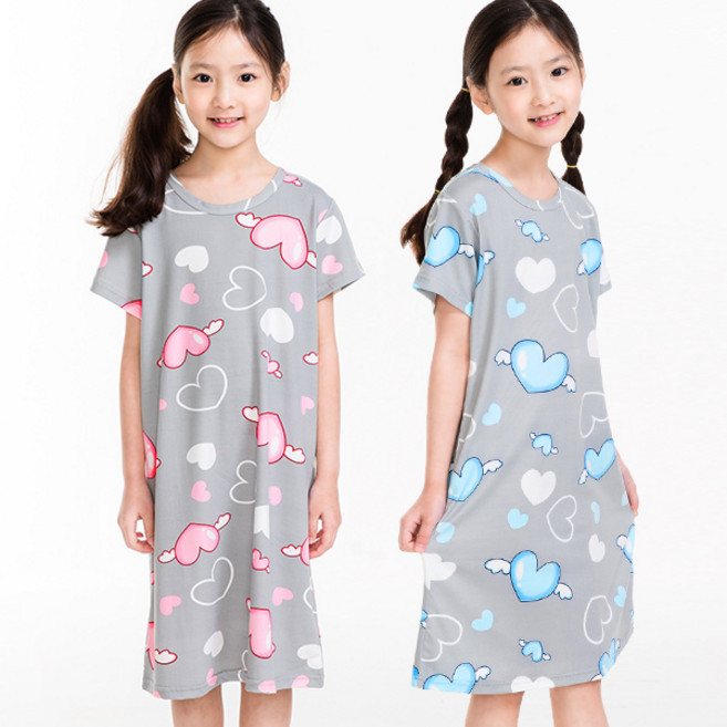 이라인 하트엔젤 아동 반팔원피스