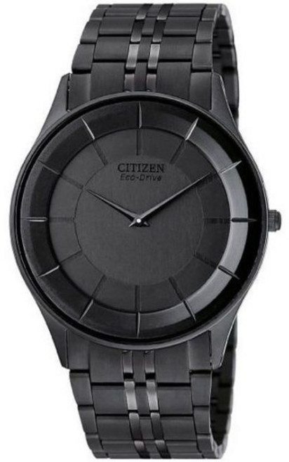 [Citizen] 시티즌 스틸레토 에코 드라이브 블랙 남성용 시계 AR3015-53E (태그 미)