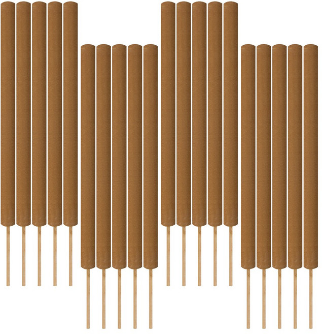 스틱 모기향 캠핑 낚시 모기약 살충제, 20개, 35g