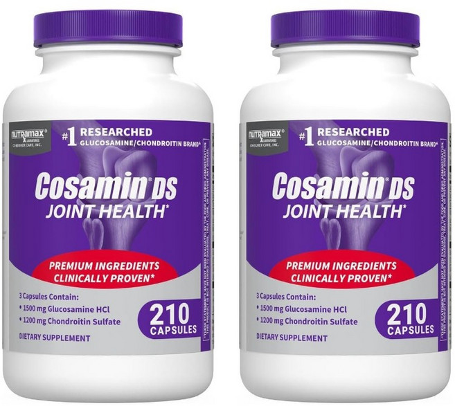 뉴트라맥스 코사민 DS 관절 영양 연골구성 글루코사민 콘드로이틴 복합 210정 x 2통 420정