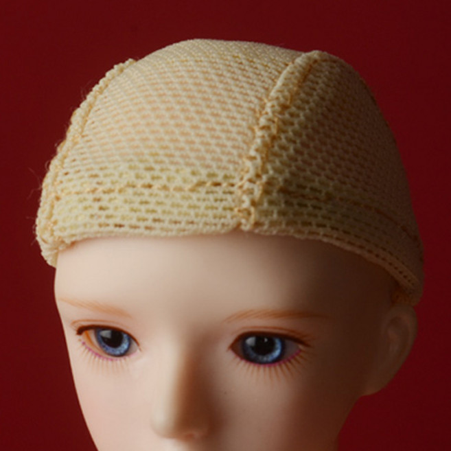 돌모아 구체관절인형 만들기 커스텀돌 제작 (3-4) 돌피플러스 가발제작캡 (Skin), 스킨 (12인치 가발캡 추가구입시 할인), 1개