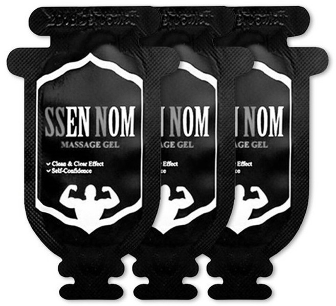 에이스제약 남성 쎈놈 마사지젤 1.5g x 100개 일회용 휴대용 남성 청결제