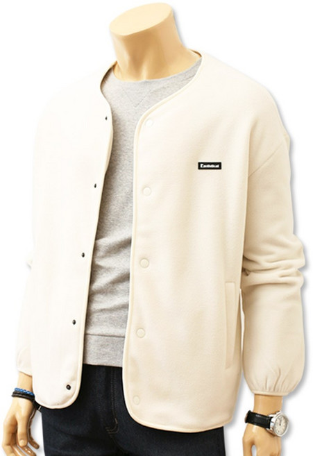 블루포스 남성용 웨이들 플리스 본딩 기모 후리스 집업