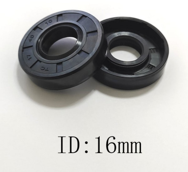 2PC NBR ID:16mm 16x23x4 16x24x4 16x26x7 16x28x7 니트릴 해골 TC 수리 오일 씰 가스켓 빵 제조기 셔벗 블, 16x28x7mm 2pcs, 1개