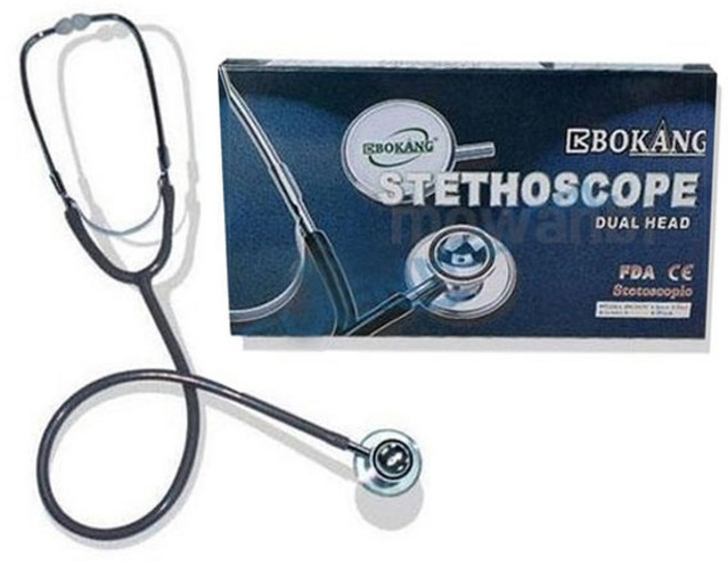 양면 기계식 청진기 BK3002 - 간호사용 실습용, 1개