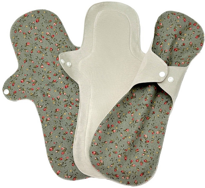 수미인 자연 면 생리대 중형 속옷 자국없는 숨쉬는 방수 답답하지 않는 생리대 오가닉흡수체 인체건강 무해 순수한 면생리대, 1개, 3개입