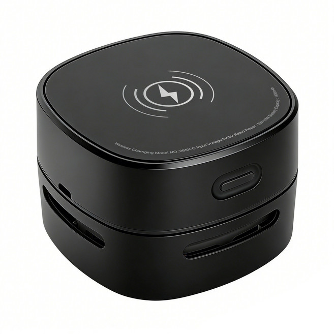 DOODA 迷你桌面吸塵器 電動手持無線 大吸力, 黑 無線外充款 Type - C, 黑 無線外充款 Type - C