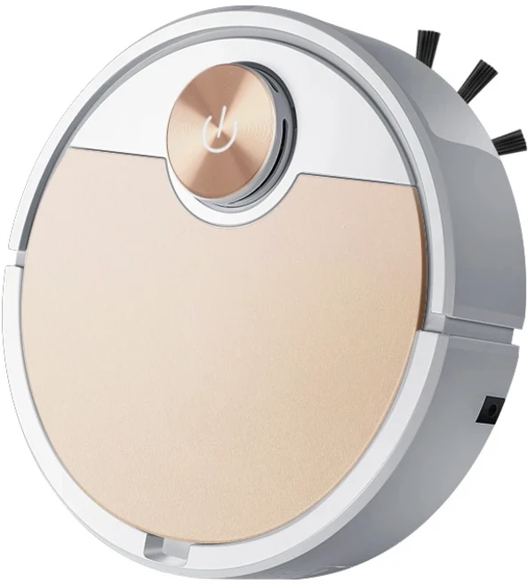 로봇 진공 청소기 앱 무선 청소 기계 스마트 리모컨 바닥 청소기 ES06, 02 Gold