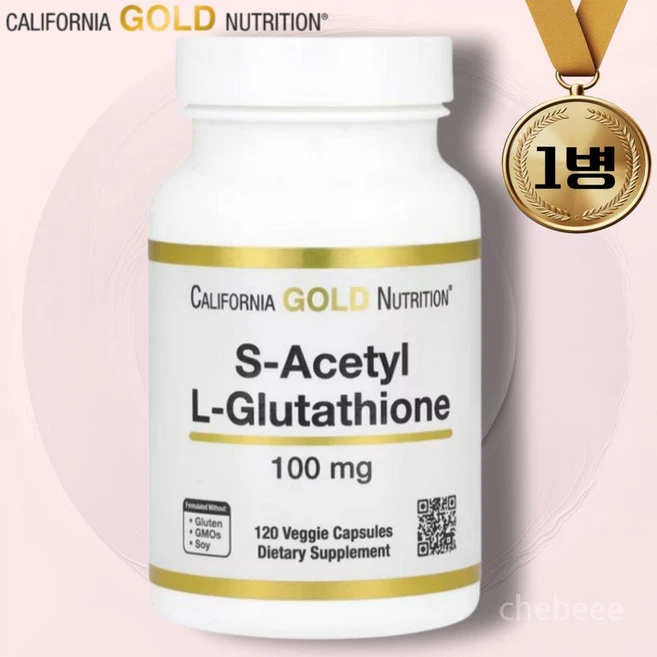Felicewald Collaborating Partners 필리체발트 L글루타치온 mg100 NON-GMO 글루텐프리 캘리포니아골드 S아세틸 120탭, 120정, 1개 - 쿠팡