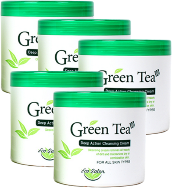 에코살롱 녹차 클렌징크림 450g / 5개, 1개