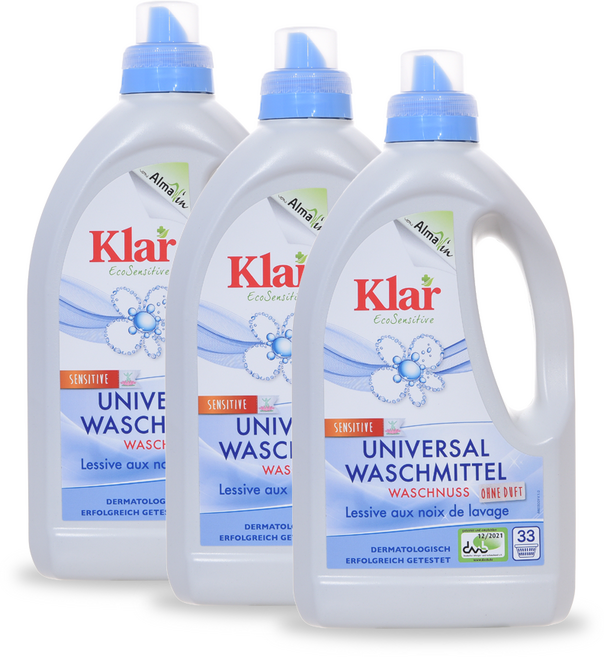 천연성분 무향 독일세제 [클라] 소프넛 액상 세탁세제 1.5L X 3 일반 드럼 겸용, 3개