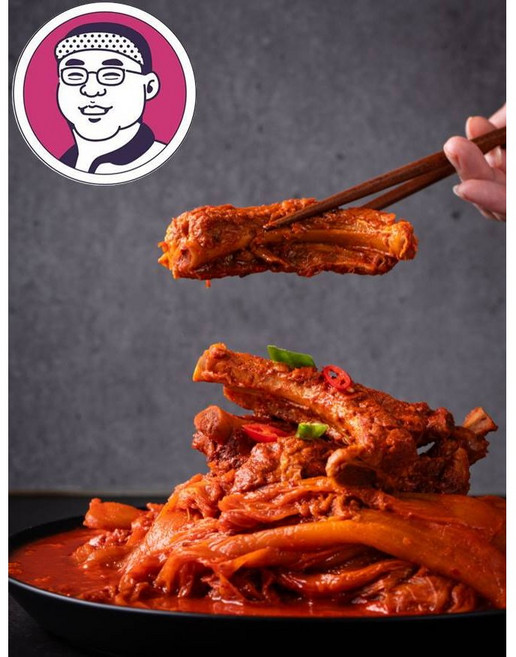 미식예감 묵은지등갈비찜 1.3kg, 1개