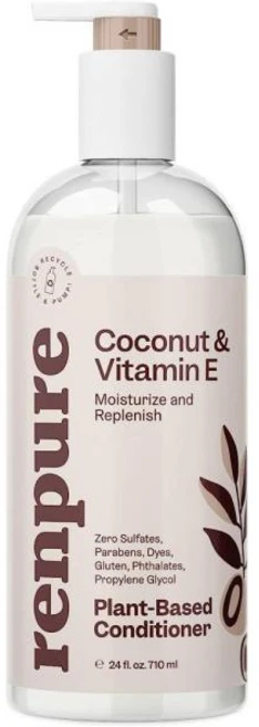 RENPURE 코코넛 비타민E 컨디셔너 24oz, 1개, 710ml - 쿠팡