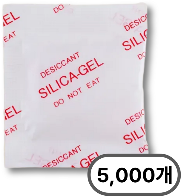 삼성겔 실리카겔 제습제 습기제거제 종이형, 5000개, 1g