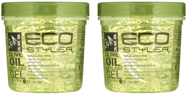 에코스타일러 프로페셔널 스타일링 젤 올리브 오일, 473ml, 2개 - 쿠팡