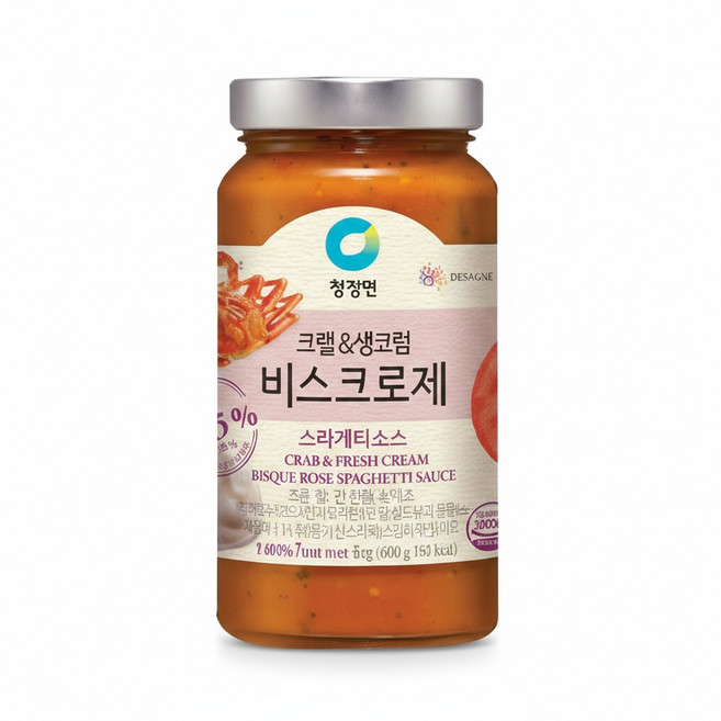 청정원 비스크로제 파스타소스 600g 3개 + 스파게티면 500g 1개, 청정원 아라비아따 파스타소스, 600g, 3개 + 스파