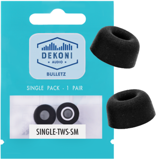 무선 블루투스 이어폰 이어캡 데코니 TWS 폼팁 1쌍