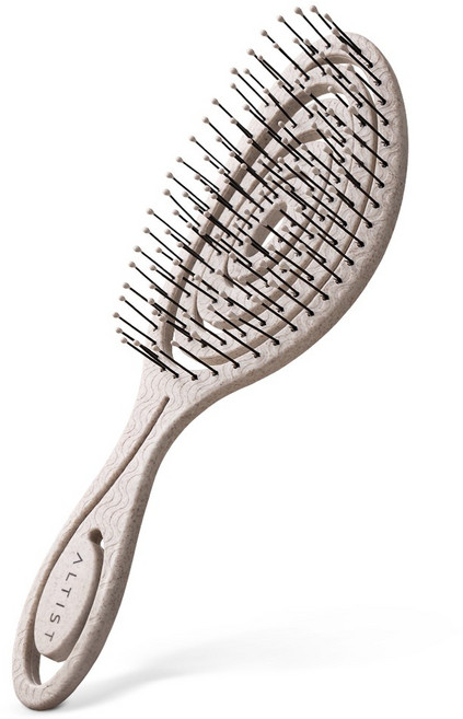 [알티스트] 친환경 벤트 브러쉬 / 쿠션 에어홀 헤어 드라이 빗 두피마사지 웻브러쉬, 1개