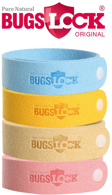 벅스락 모기팔찌 모기밴드, 3.5g, 4개