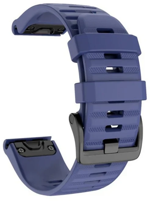 Garmin Descent G1 용 Quickfit 실리콘 스포츠 스트랩 Forerunner 935 945 955 시계줄 22 26mm 벨트 Solar, 13 자정 블루, 04 22mmDescent G1 Solar