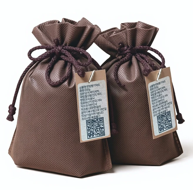 몸에이로운 향기약초모음 한방 방향제 차량용 실내용 천연 방향제 탈취제, 200g, 2세트 - 쿠팡