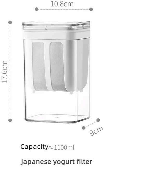 가정용 요구르트 필터 자체 제작 다기능 유청 분리기 냉장 프레스 메이커 치즈 스크린, ese filter, 1개