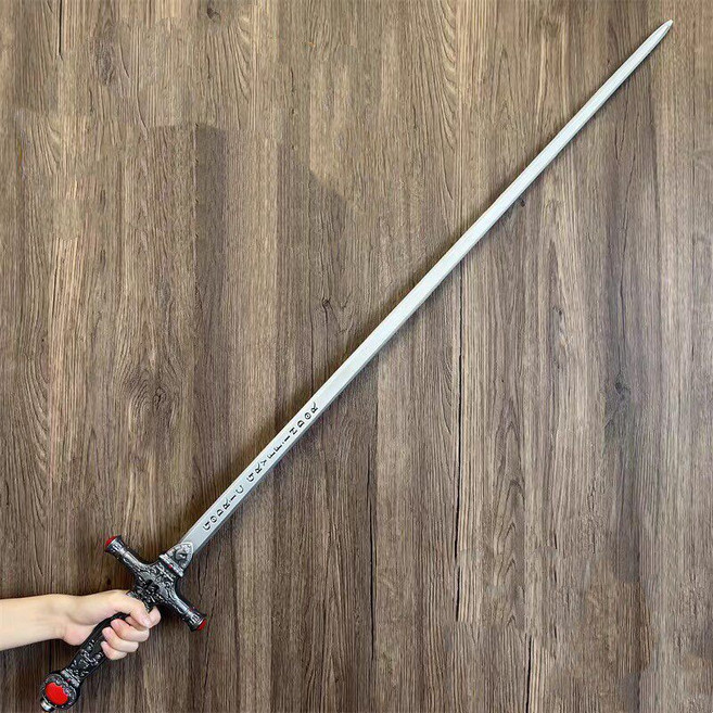 哈利波特 葛萊芬多 寶劍 武器 COS道具 西洋劍 PU橡膠玩具 長約110cm, 如圖所示, 1個