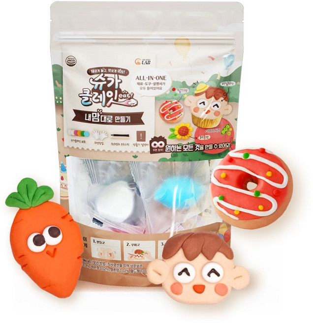 슈가클레잇 내맘대로 5가지 맛 쿠키 만들기 버라이어티팩, 1개