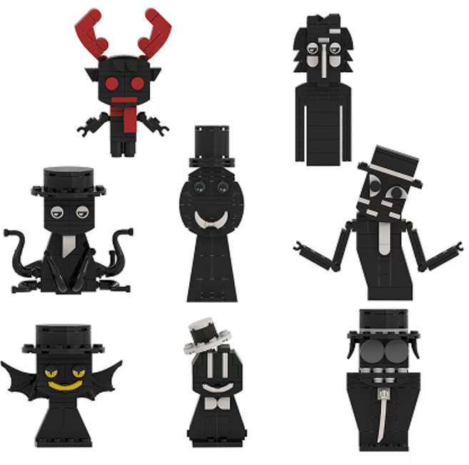 스프런키 sprunki 블록 호러버전 8종, 옵션B, 1개