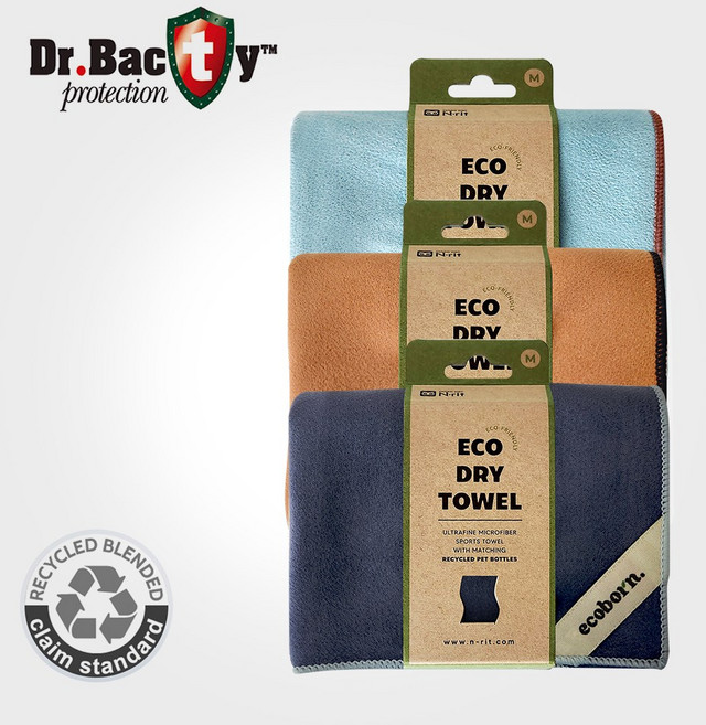 [엔릿] 에코드라이 타올, M, 카멜, 1개