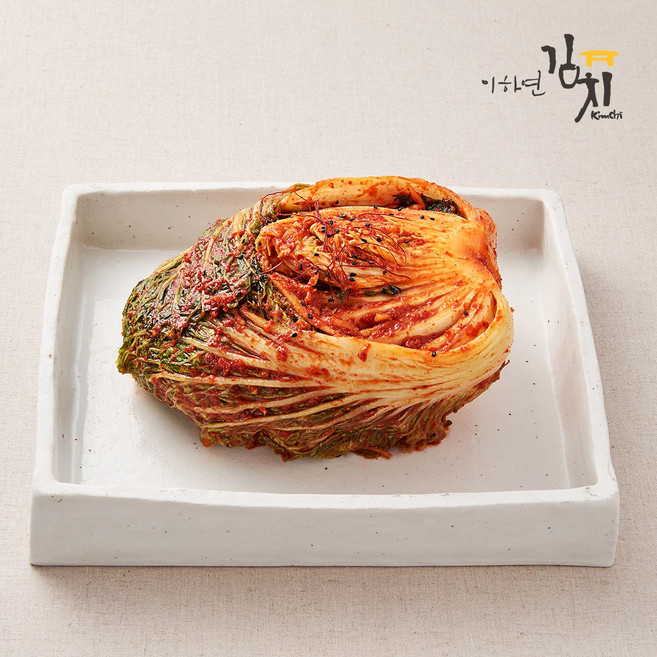 [봉우리김치]이하연 명인이 직접 담근 국내산 서울식 배추포기김치, 3kg, 1개