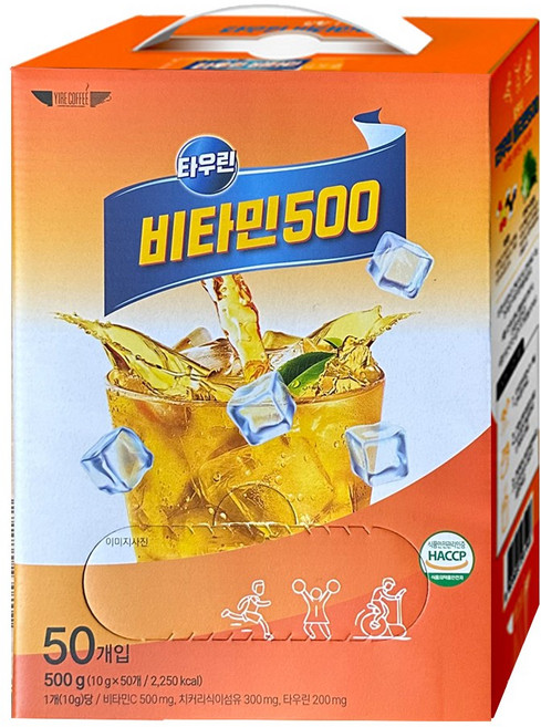 이레-타우린비타민500(50T), 50개, 10g