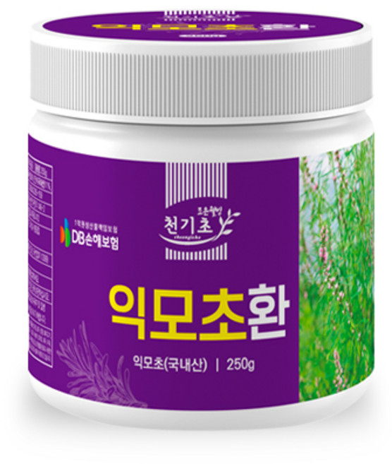 DH 익모초환 100% 국내산 익모초 쑥 인진쑥 찹쌀 대용량 250g, 1개