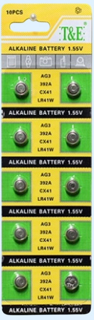 플로인 AG3(LR41) 알카라인 건전지 SR736W호환